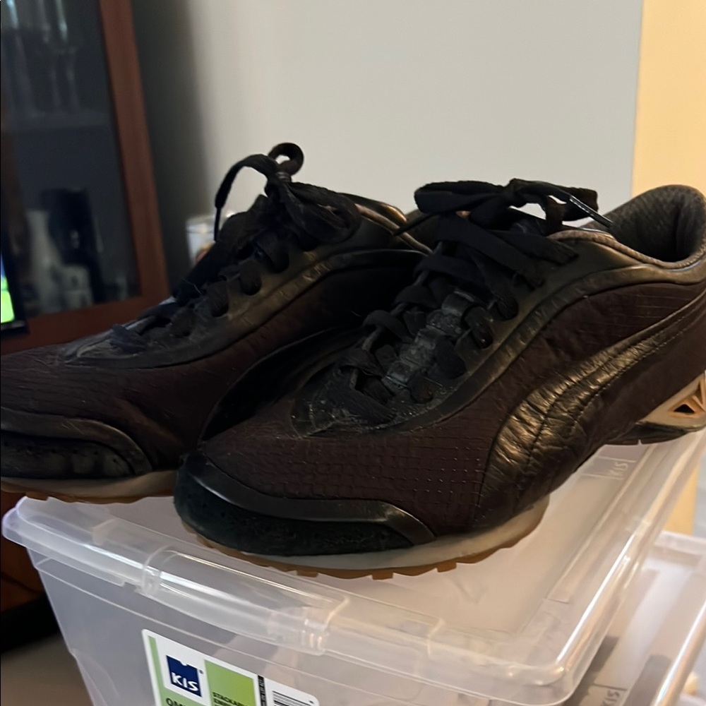 Puma Black Sneakers Athletic Style